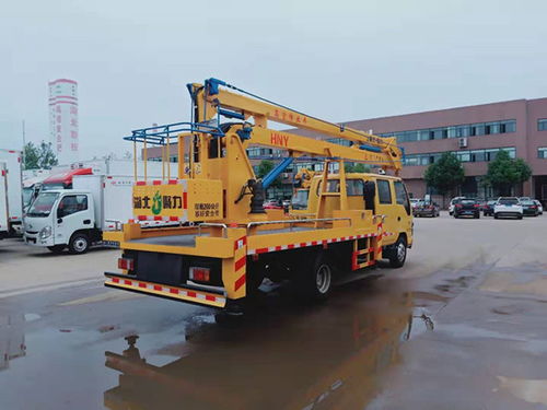 西藏日喀則18米高空作業車與18米曲臂車廠家報價及隨車吊應用